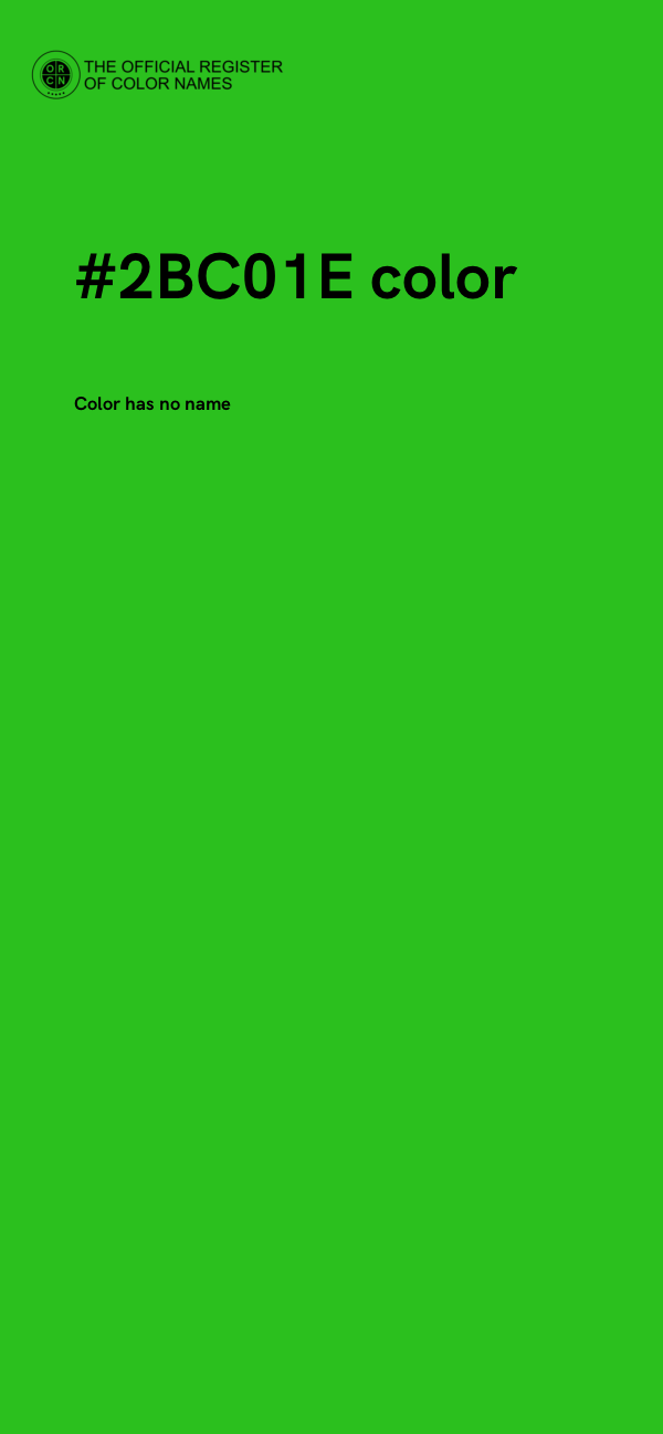 #2BC01E color image