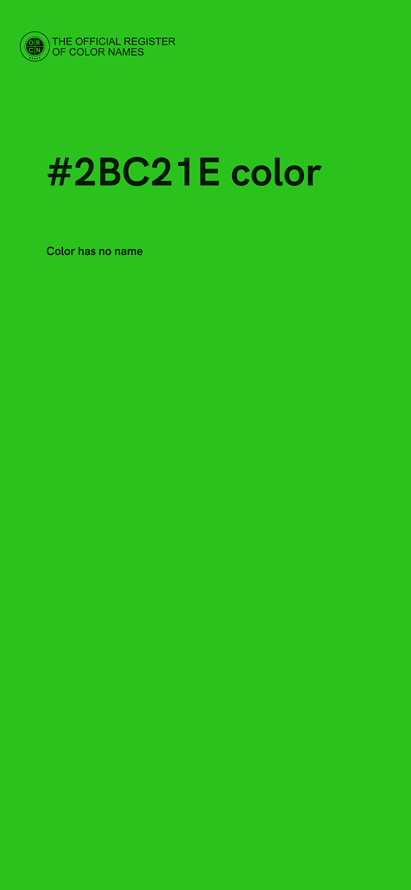 #2BC21E color image