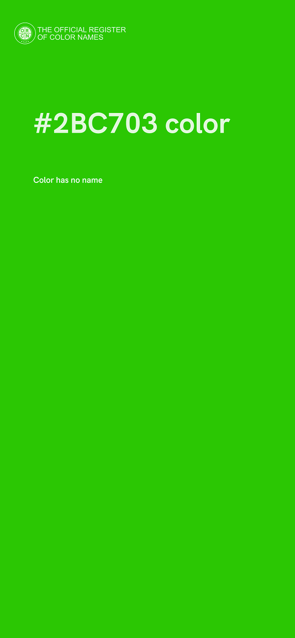 #2BC703 color image