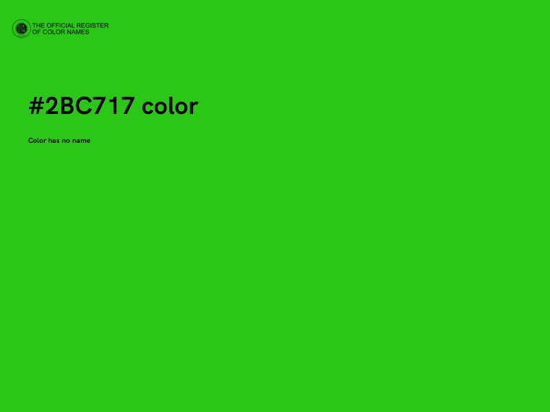 #2BC717 color image