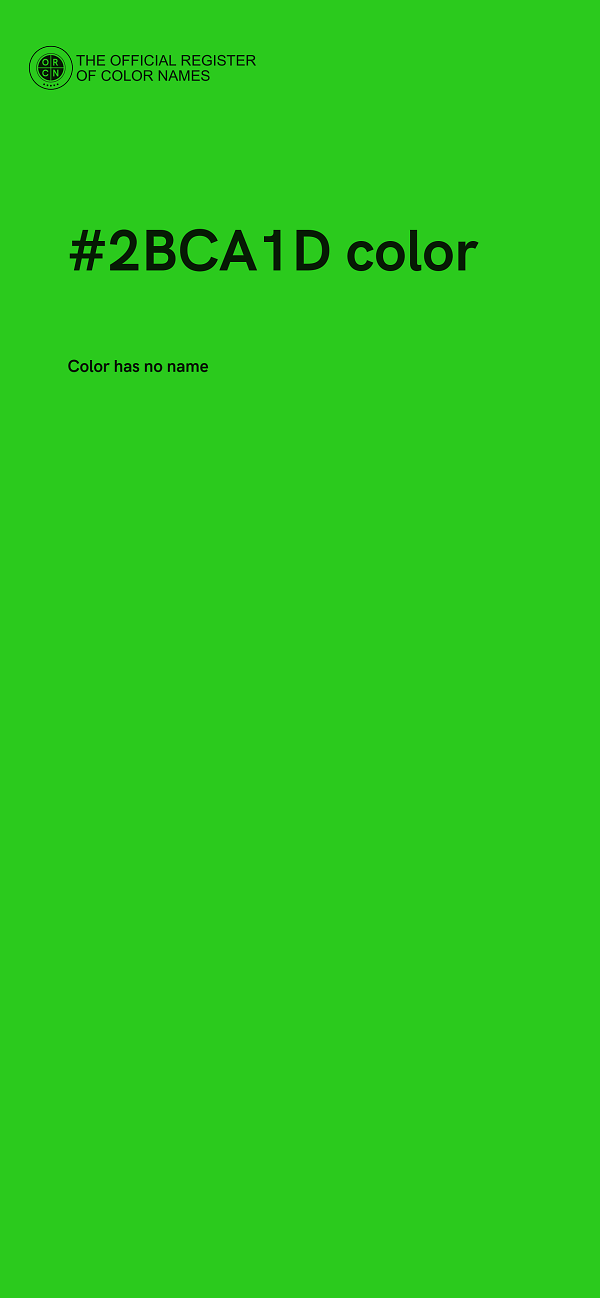 #2BCA1D color image