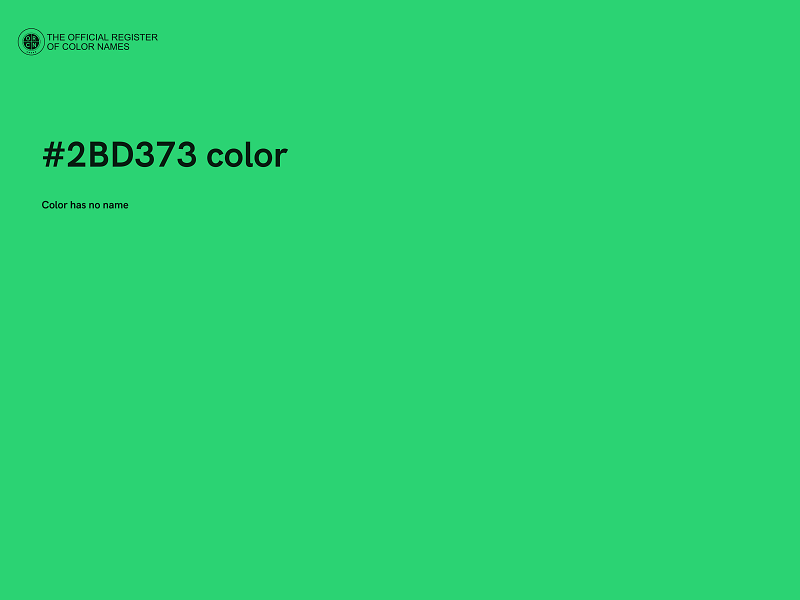 #2BD373 color image