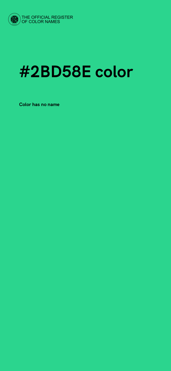 #2BD58E color image
