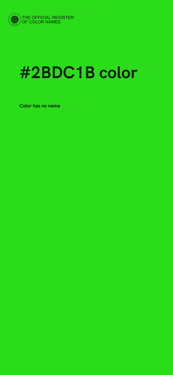 #2BDC1B color image