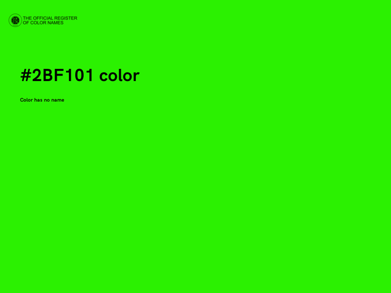 #2BF101 color image