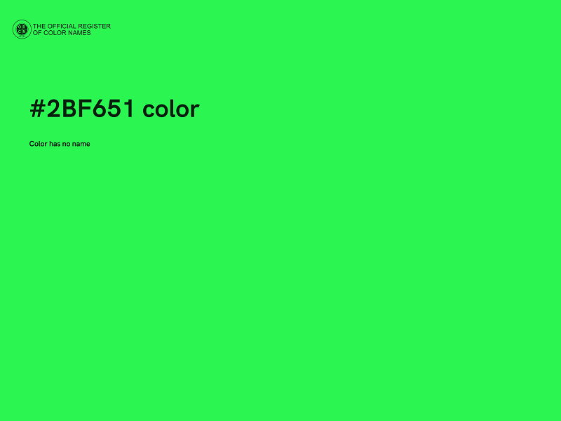 #2BF651 color image