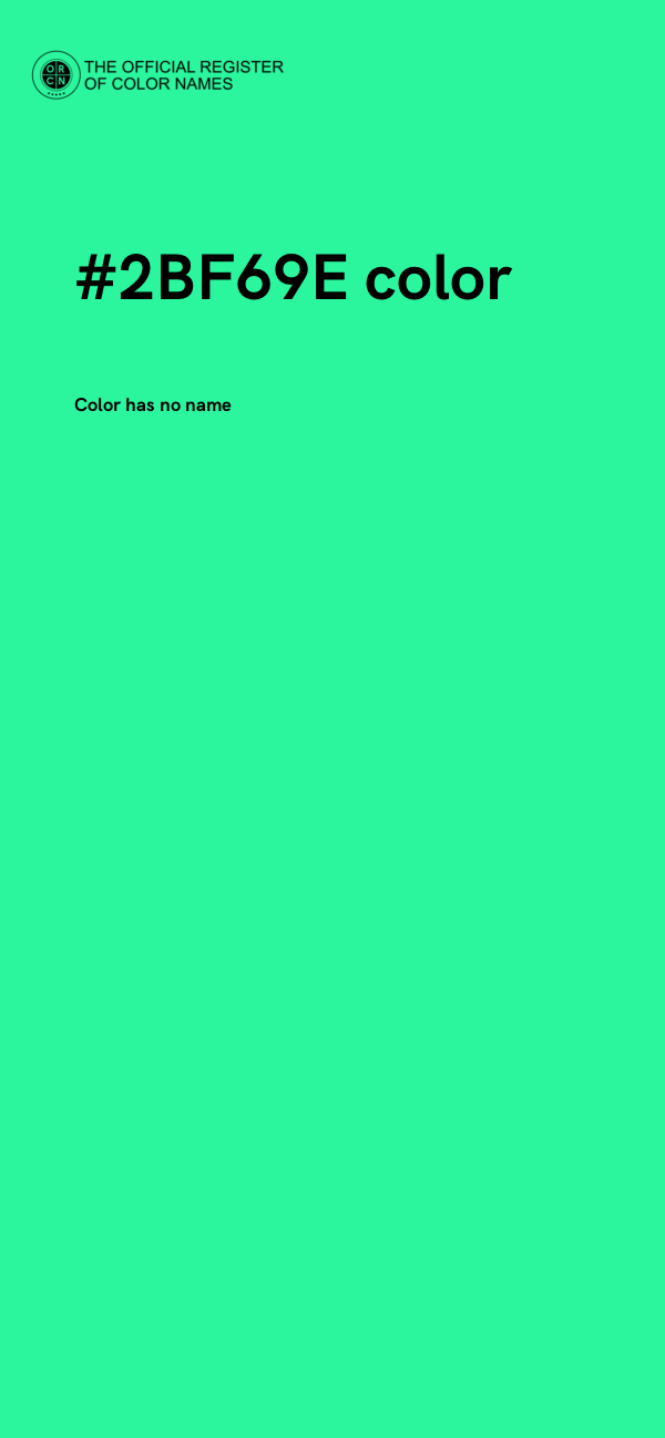 #2BF69E color image