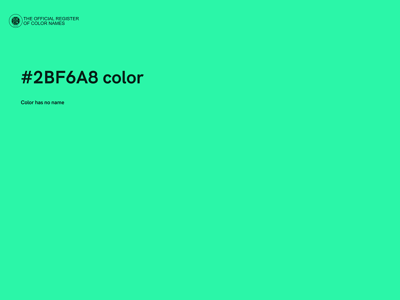 #2BF6A8 color image