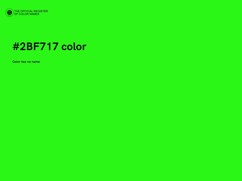 #2BF717 color image
