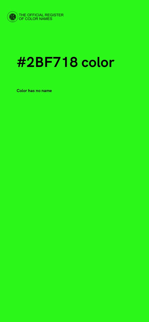 #2BF718 color image