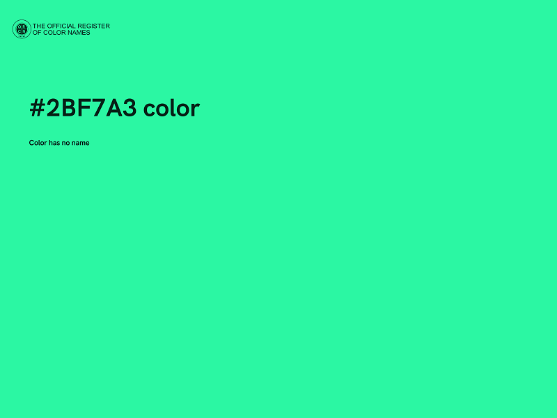 #2BF7A3 color image