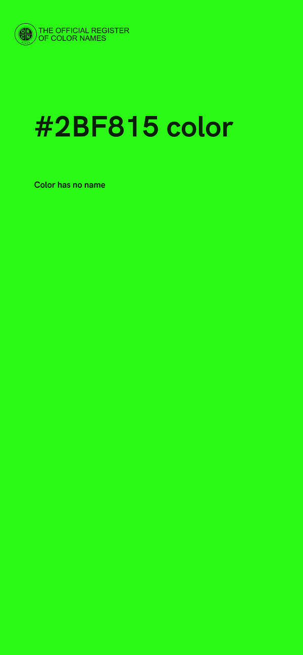 #2BF815 color image