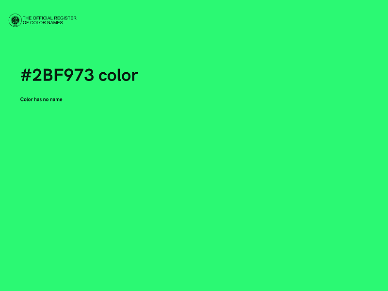 #2BF973 color image