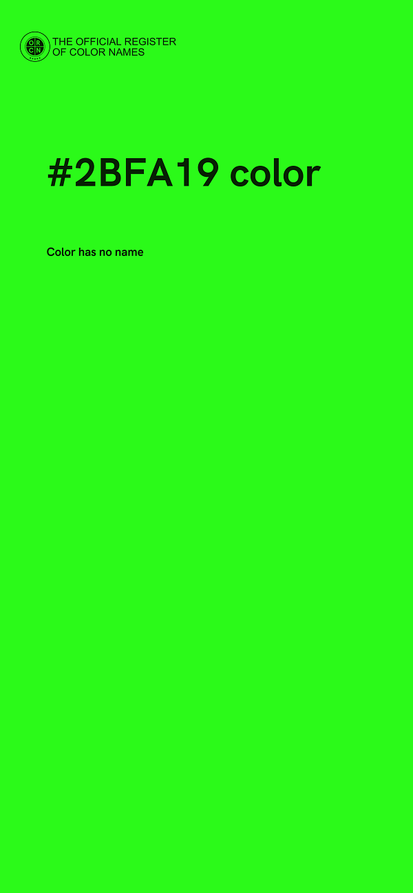 #2BFA19 color image