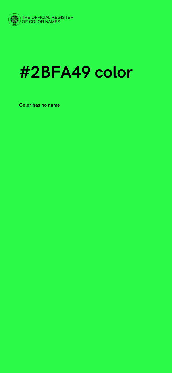 #2BFA49 color image