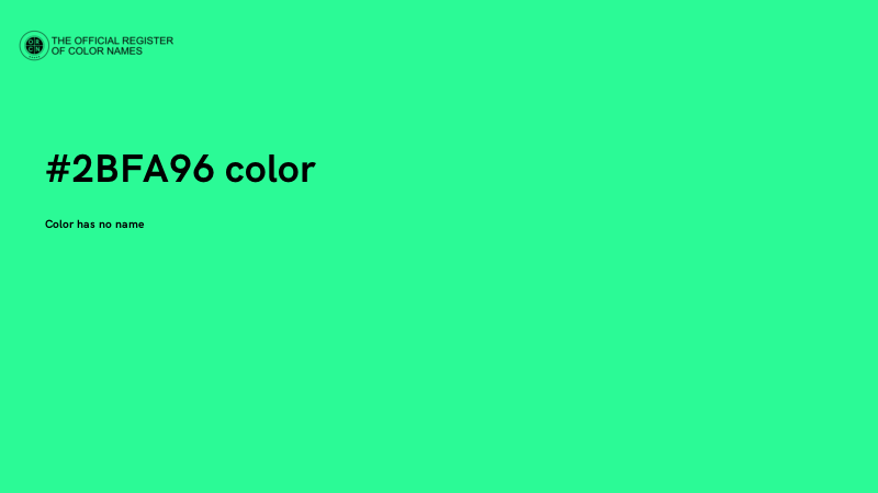 #2BFA96 color image