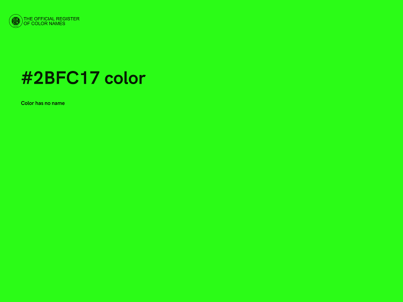 #2BFC17 color image