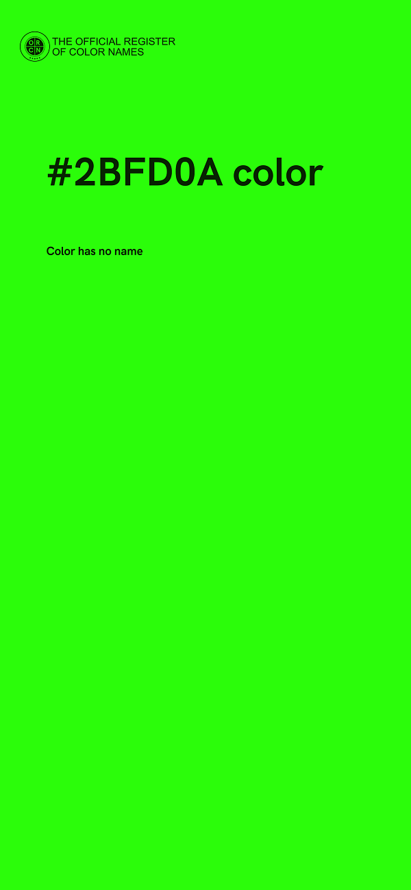 #2BFD0A color image