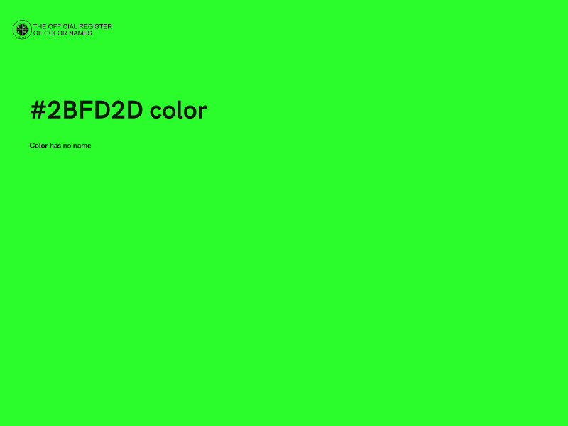 #2BFD2D color image