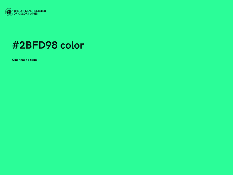 #2BFD98 color image