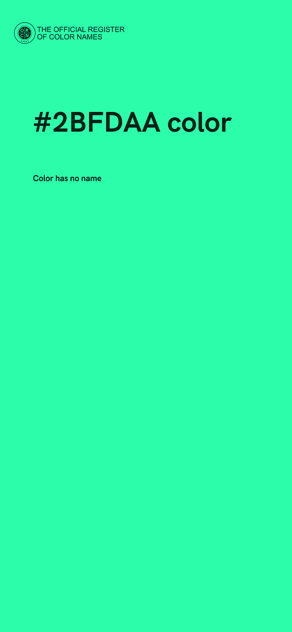 #2BFDAA color image