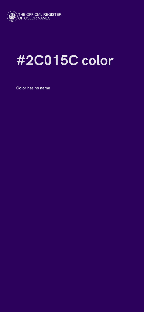 #2C015C color image