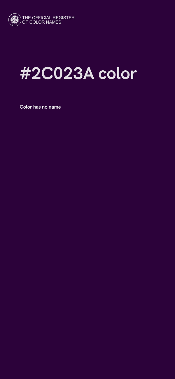 #2C023A color image