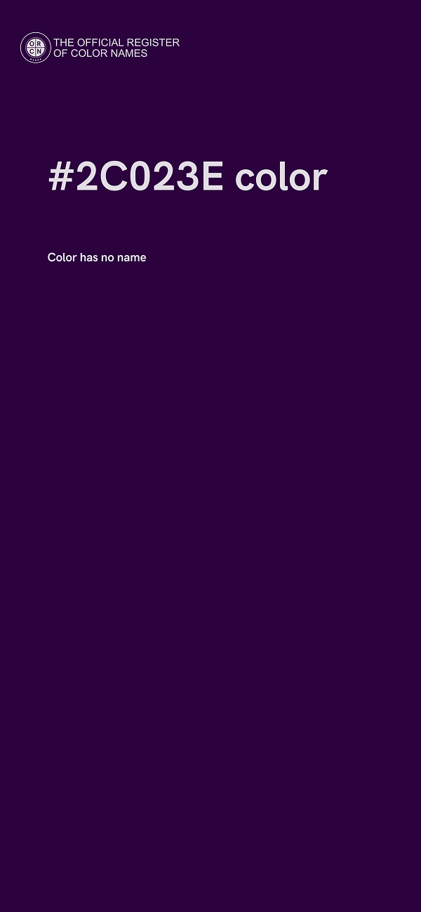 #2C023E color image