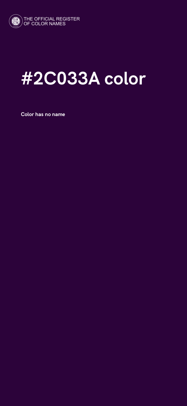 #2C033A color image