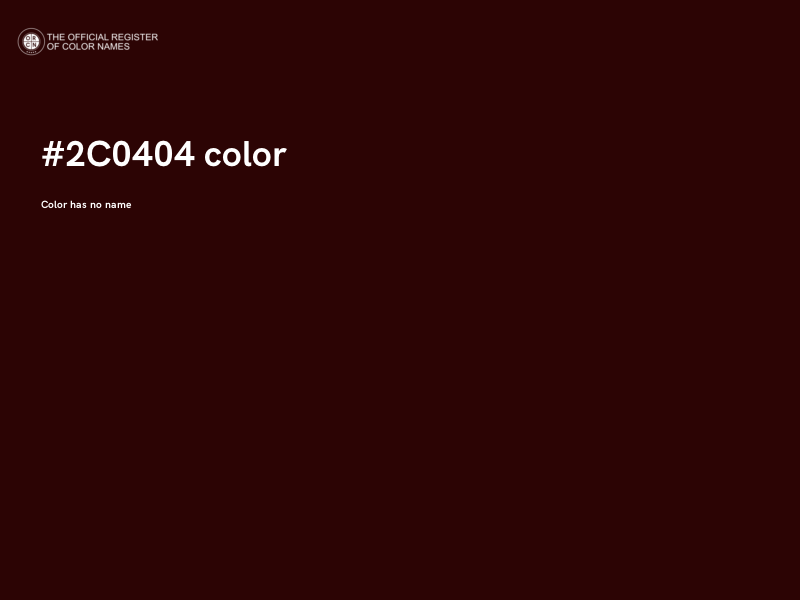 #2C0404 color image