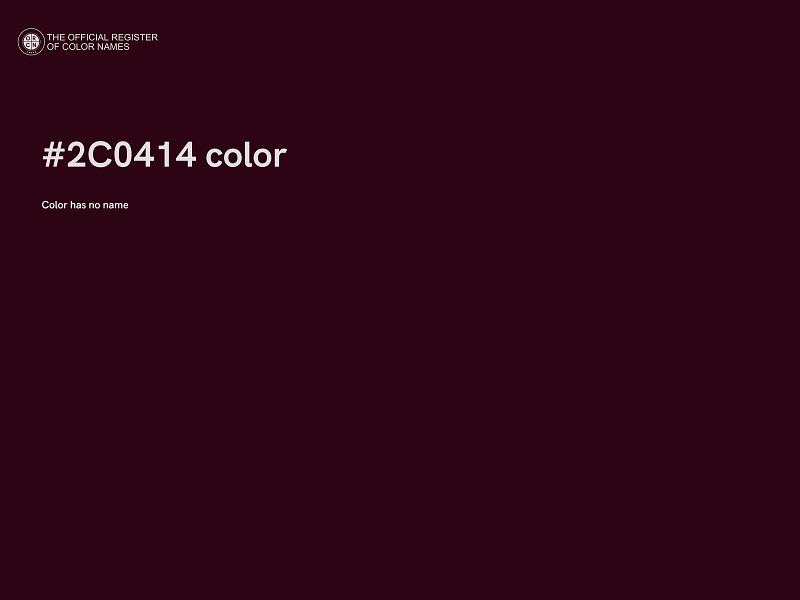 #2C0414 color image