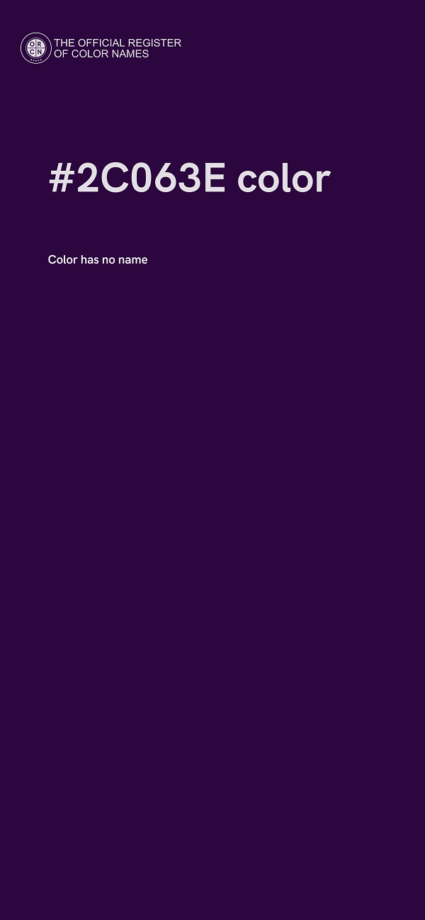 #2C063E color image