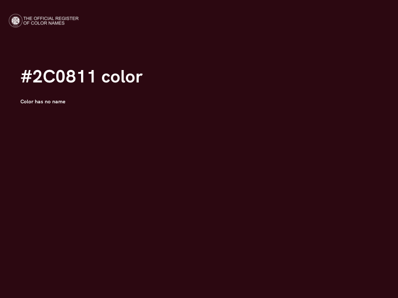 #2C0811 color image