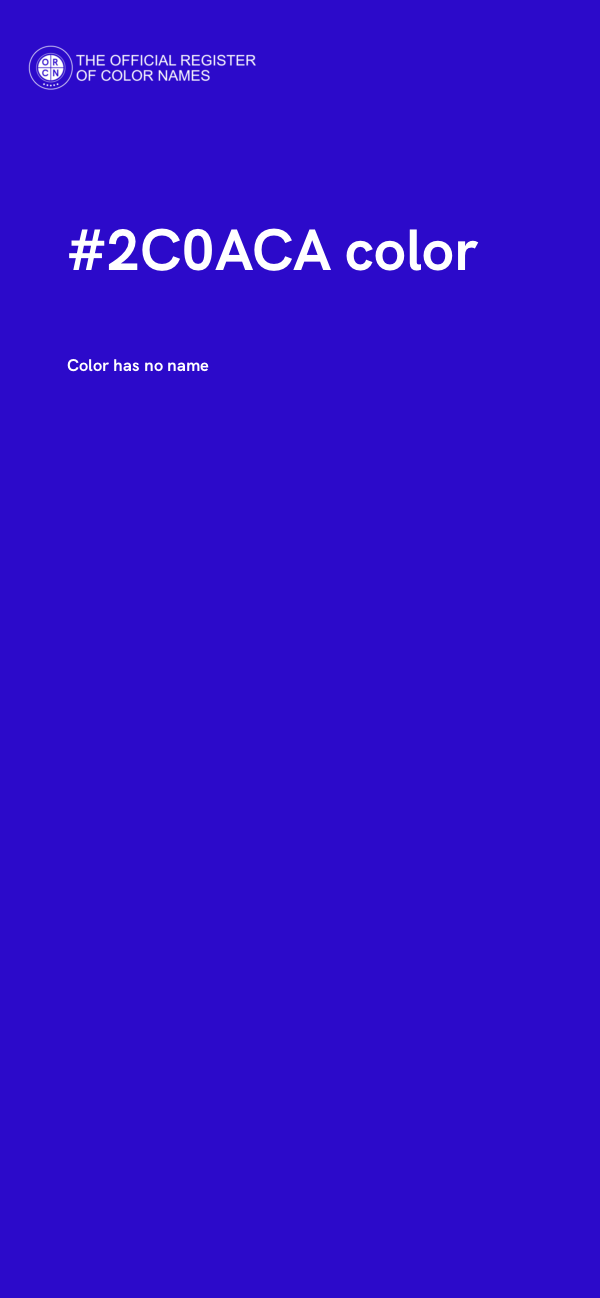 #2C0ACA color image