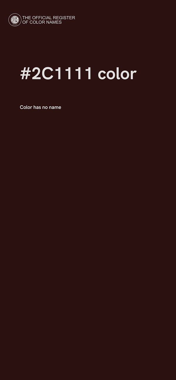 #2C1111 color image