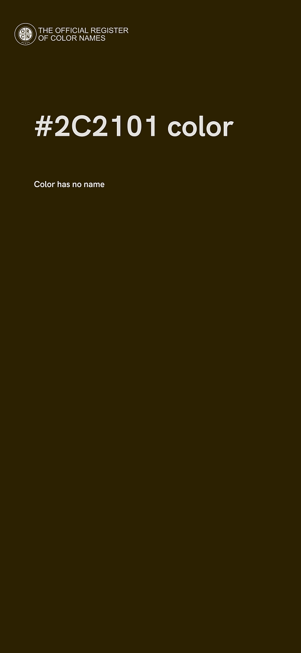 #2C2101 color image
