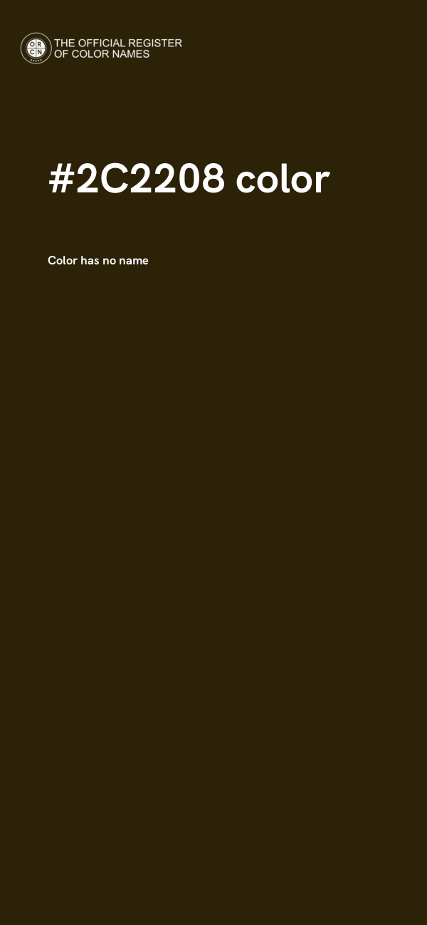 #2C2208 color image