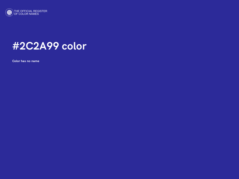 #2C2A99 color image