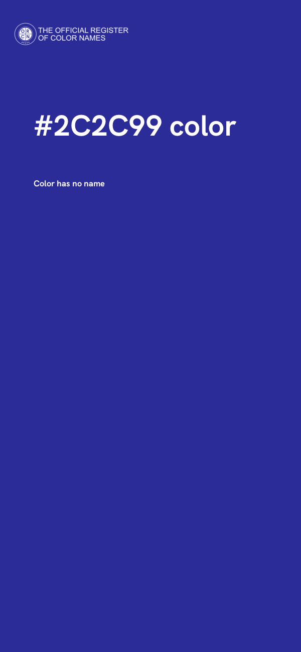 #2C2C99 color image