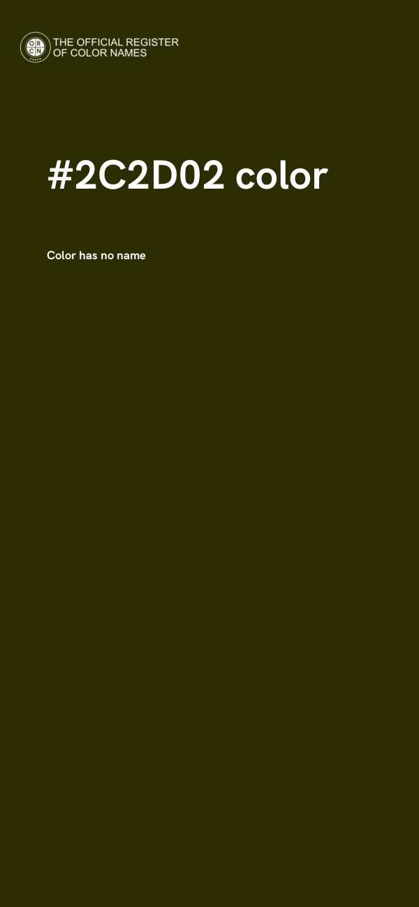 #2C2D02 color image