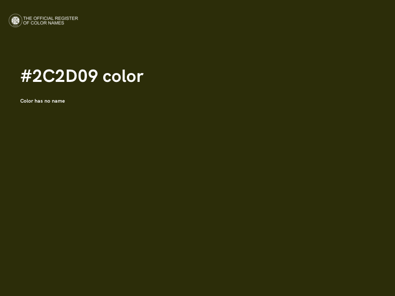 #2C2D09 color image