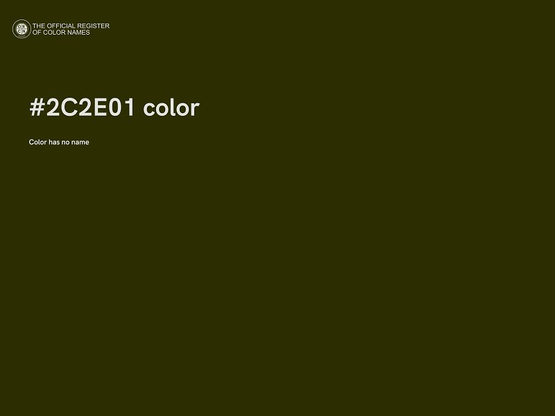 #2C2E01 color image
