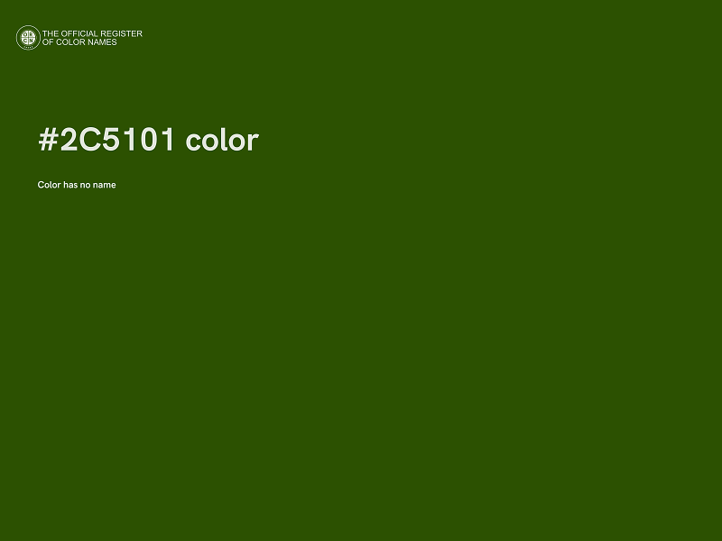 #2C5101 color image