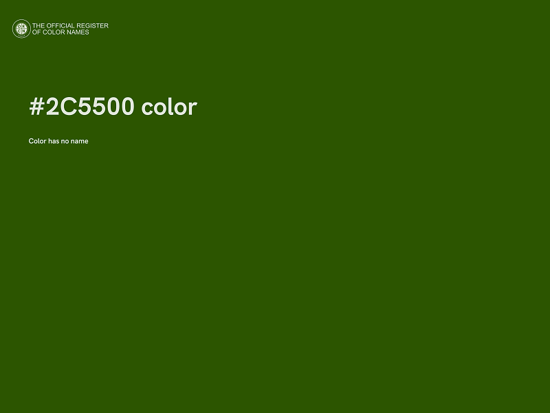 #2C5500 color image