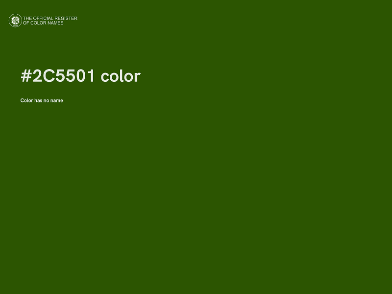 #2C5501 color image