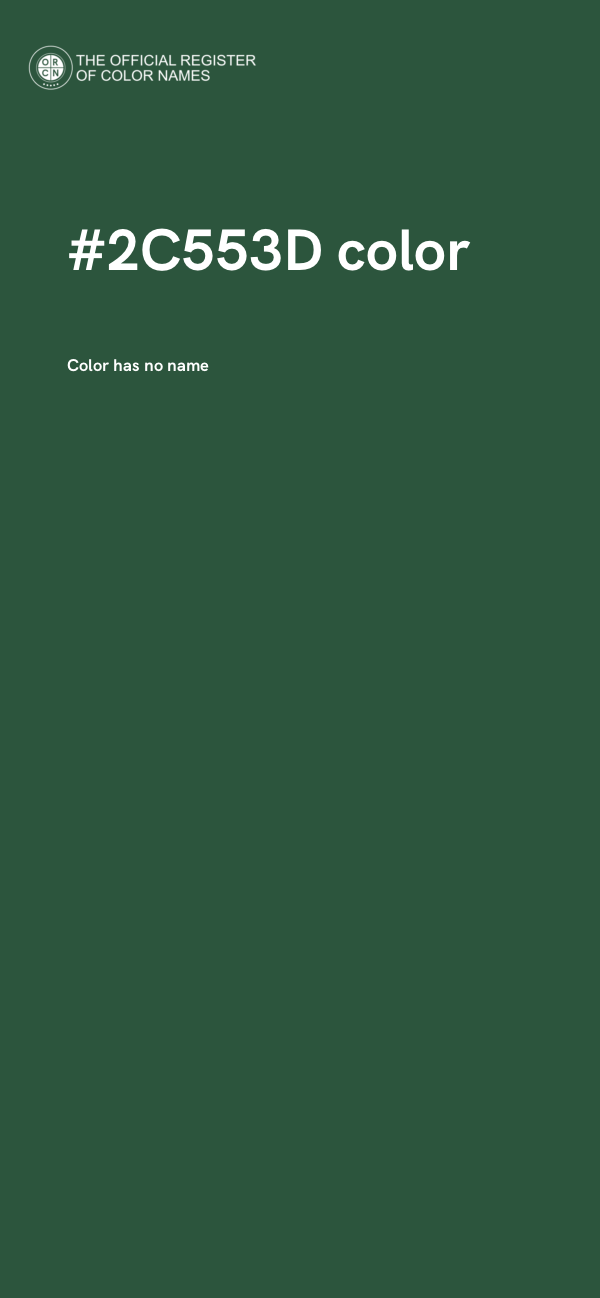 #2C553D color image