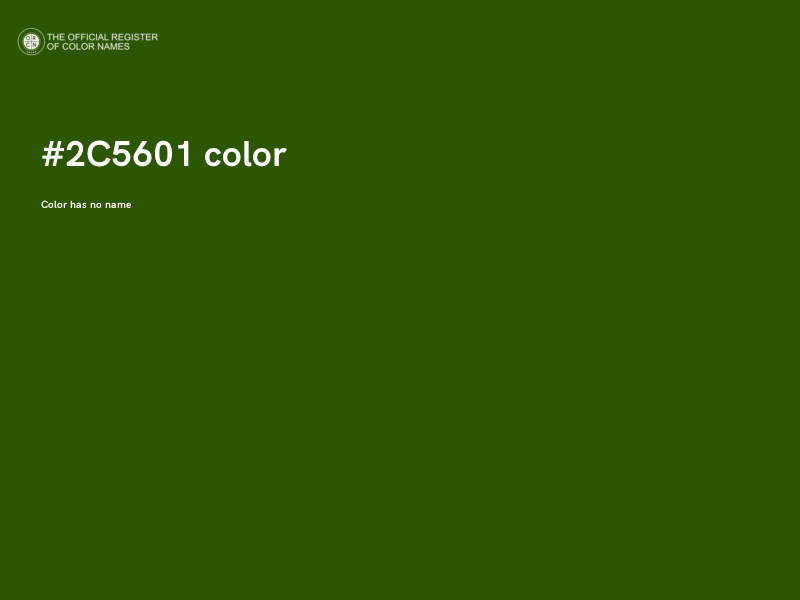 #2C5601 color image