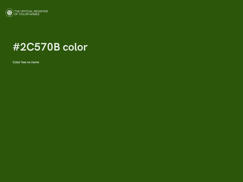 #2C570B color image