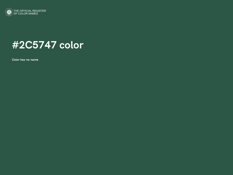 #2C5747 color image