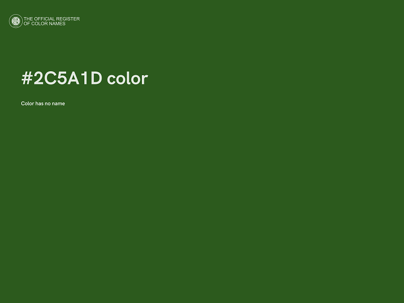 #2C5A1D color image
